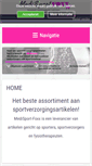 Mobile Screenshot of medisportfoxx.nl